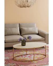 You can get the best discount of up to 50% off. Find Deals On Leavenworth Oval Marble Coffee Table By Anthropologie In White Size S