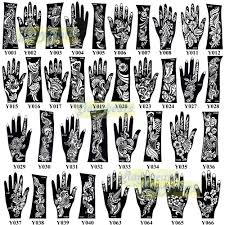 Perfect for the beach and festival's! 1pc Large Mehndi Henna Glitter Temporary Tattoo Stencil Paper Template Women Leg Wedding Body Art Paint Airbrush Paste Y010 Paint Bag Paint Floorpaint River Aliexpress