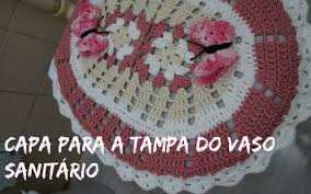 Para calcular, a quantidade de correntinhas deverá ser múltiplo de 4 +1. Capa Para Tampa Do Vaso Sanitario