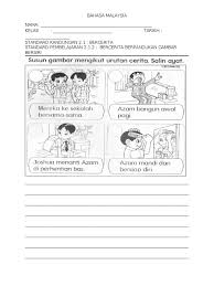 Contoh gambar bersiri pemarkahan pemarkahan sebenar untuk bahagian a kertas 012 bahasa melayu ialah 10 markah dan dinilai secara holistic oleh pemeriksa dan bukannya 2 markah untuk bagi satu ayat. Bahasa Malaysia Cerita Bersiri Tunggal