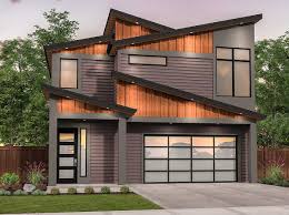 plan 85216ms edgy modern house plan with shed roof design house roof design shed roof design modern roof design