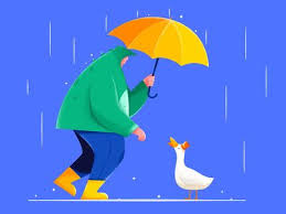 The Page You Were Looking For Doesn T Exist Mr Duck In The Rain In 2020 Rain Design Character Illustration Illustration