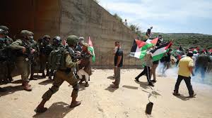 In september, authorities charged three family relatives in. Palestinians Tear Gassed In Protests Against Israeli Settlements Alsiasi