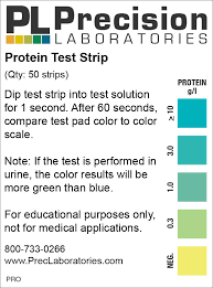 protein test strip precision laboratories