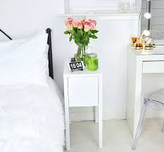White Ikea Nordli Bedside Table White Bedside Table Narrow White Bedside Table Bedside Table