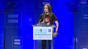 This portrait of ellen page is similar to the one we reviewed from gq. Ellen Page Comes Out As Gay I Am Tired Of Lying By Omission Exclusive The Hollywood Reporter