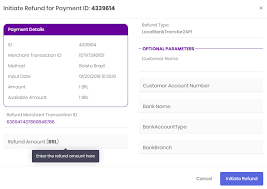 Can i pay by bank account transfer in my send country? Local Bank Transfer 2 Api Refund Flow Smart2pay Documentation