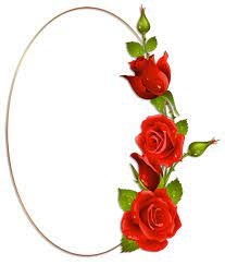 Chez Mamietitine Page 853 Clip Art Frames Borders Flower Printable Flower Frame