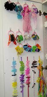 Organizing Barrettes Hairbands Organizing Hair Accessories Kids Hair Accessories Diy Hair Accessories