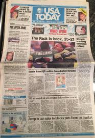 In america, the date is formally written in month/day/year form. Darren Rovell On Twitter Usa Today On This Date 20 Years Ago