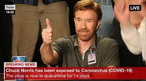 Cordell was having a rocky time reintegrating himself into his children's and. Krav Maga Prague Chuck Norris Encountered The Coronavirus Covid 19 The Virus Is Now In Quarantine For 14 Days Facebook