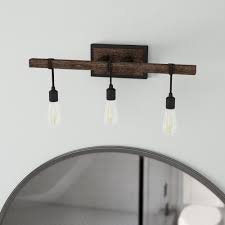 Farmhouse Country Bathroom Vanity Lighting You Ll Love In 2020 Wayfair