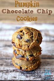 Pumpkin Chocolate Chip Cookies Finger Prickin Good Recipe Low Carb Cookies Pumpkin Chocolate Chips Pumpkin Chocolate