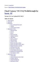 It generally stores the data into rrd files which are then being used to create the actual graphs for the users to view. Final Fantasy 7 Walkthrough Strategy Guide Elevator