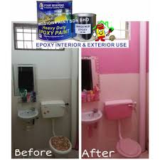 Great news!!!you're in the right place for cat tile. 1l 1 Liter Epoxy Floor Paint Four Seasons Cat Epoxy Lantai Heavy Duty Protection Ceramic Tile Cement Wpc Shopee Malaysia