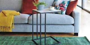 Function home end table with storage, modern square side table, nightstand with storage shelf, sofa beside table for bedroom living room in black. Living Room Side Tables Modern High Gloss Glass Wooden Designs Dwell