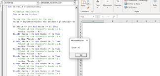 If Elseif Elseif Statement Or Nested If Statement In Vba Tutorial And Example