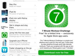 It features a host of workout disciplines, with strength, hiit, yoga, core and dance meeting equipment based workouts such as indoor, cycling, rowing and treadmill. 7 Minute Workout Challenge Available For Free From Apple Store App Macrumors