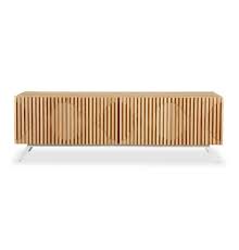 Linnea Ash Modern Mid Century Sideboard In 2020 Mid Century Sideboard Midcentury Modern Wood Sideboard
