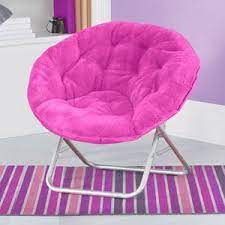 mainstays faux fur saucer chair multiple colors walmart com saucer chairs moon chair chair