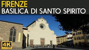 The basilica was designed by brunelleschi and begun in 1444 , but was still incomplete when he died two years later. Firenze Basilica Di Santo Spirito Opera Del Brunelleschi Youtube