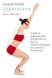 Yoga Is As Simple As Taking A Seat Chair Pose The Mindful Soul Center Tmsc Chair Pose Yoga Poses