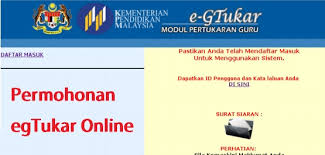 Maybe you would like to learn more about one of these? Permohonan Egtukar 2021 Online Pertukaran Guru