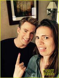 Hayley atwell and chris evans. Chris Evans Scares Hayley Atwell In Funny New Video Photo 3392307 Captain America Chris Evans Hayley Atwell Marvel Pictures Just Jared