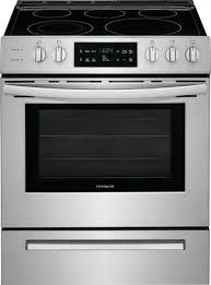 Should the oven door be in the locked open position, find the light switch. Frigidaire Ffeh3054us 30 Inch Stainless Steel Slide In Electric Range In Stainless Steel Appliances Connection