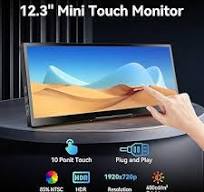Amazon.com: 12.3 Portable Touchscreen Monitor,1920*720 IPS ...
