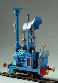 1 24 Scale Resin Vacuum Cast Odel Kit Of A Cartoon Locomotive Based On The Drawings Of Rowland Emett Model Trains Japanese Toys Locomotive