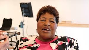 Real-Life Client Maxine McDaniel: On The TV Commercial Set With A True Hero  And Star of Our New Ad!