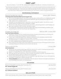Check spelling or type a new query. 3 Dental Assistant Resume Examples For 2021 Resume Worded Resume Worded