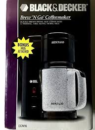 Black And Decker Brew And Go Coffee Maker Black Decker Personal Brew N Go Coffeemaker Dcm16 To View Further For This Item Visit The Image Link This Link Partic Black Decker Coffee Maker Brewing