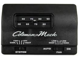 It was as if something was getting frozen up there and stopping the air flow. Coleman Mach 7330f3852 Analog Heat Cool Rv Air Conditioner Thermostat 12v Black