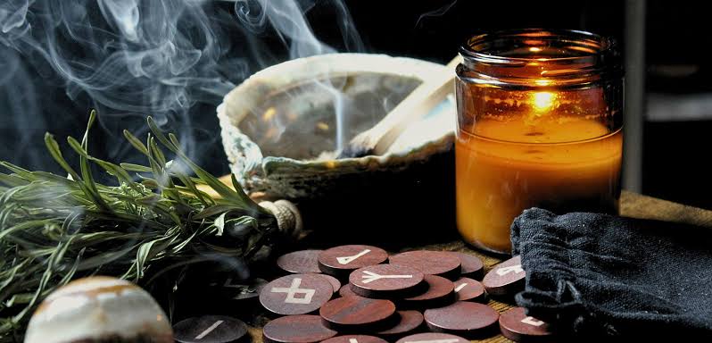 Utilizing sacred smoke and intention to dissolve stagnant relationship energy.. Source: Wild Mountain Crystals