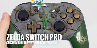 Nintendo switch, nintendo switch lite. Zelda Switch Pro Custom Controller We Are Robots