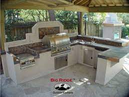Affordable custom prefabricated outdoor kitchen islands. Prefab Outdoor Kitchen Galleria