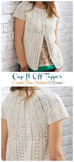 Tension 21 sts x 28 rows = 10cm measured over st st. Short Sleeve Lace Cardigan Crochet Free Patterns Crochet Knitting
