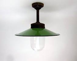 Klassische Hoflampe Gartenlampe Aussenlampe Mit Weissem Schirm Modell 17 Lamp Pendant Light Ceiling Lights