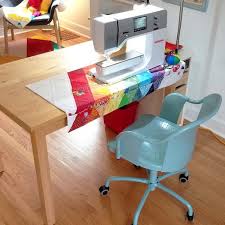 Celebrate National Clean Off Your Desk Day Weallsew In 2020 Sewing Desk Sewing Space Sewing Spaces