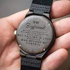 Some husbands find their passion in growing their career or their own business. Men Watch Great Gift For Your Boyfriend Engraving Wooden Watch Romantic Gifts For Him Gifts For Fiance Gifts For Husband
