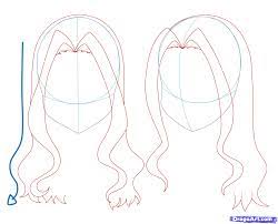 How to draw anime hair. How To Draw Girl Hair Step 10 How To Draw Anime Hair Drawing Hair Tutorial Anime Drawings Tutorials