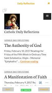 We publish daily reflections on the readings for catholic mass, and offer a printable monthly calendar of the daily readings for mass. Catholic Daily Reflections For Android Apk Download