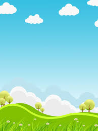 Ide terkini 54 gambar pemandangan pantai animasi. æ¸…æ–°è—å¤©ç¶ è‰²èƒŒæ™¯å¡é€š Green Backgrounds Kids Background Blue Sky Background