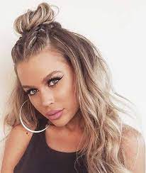 Continue adding sections of hair to each side from the front and back, crossing the middle strand advanced braid hairstyle 5: 30 Best Braided Hairstyles For Women In 2021 The Trend Spotter