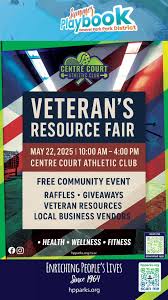 🇺🇸 Veteran’s Resource Fair 🇺🇸, Join us on May 22nd from 10 AM - 4 PM at  the Hanover Park Park District for a day of resources, support, and  community connection!, 📍 Local Vendors, 🎁 Raffles & ...