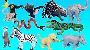 Jungle Adventure Wild Animals Playset For Kids Animal Toys Video Animals For Kids Pet Toys Wild Animal Toys