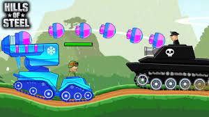 Avanza por las colinas y aplasta a tus enemigos . Hills Of Steel Mod Apk 3 8 0 Unlimited Coins For Android