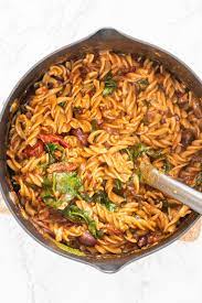 One Pot Vegan Italian Pasta Oil Free Recipe Vegan Italian Vegan Pasta Recipes Italian Pasta Recipes
